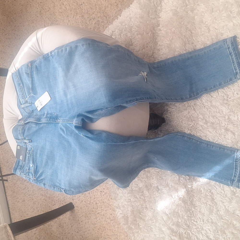 Express skinny high rise jeans